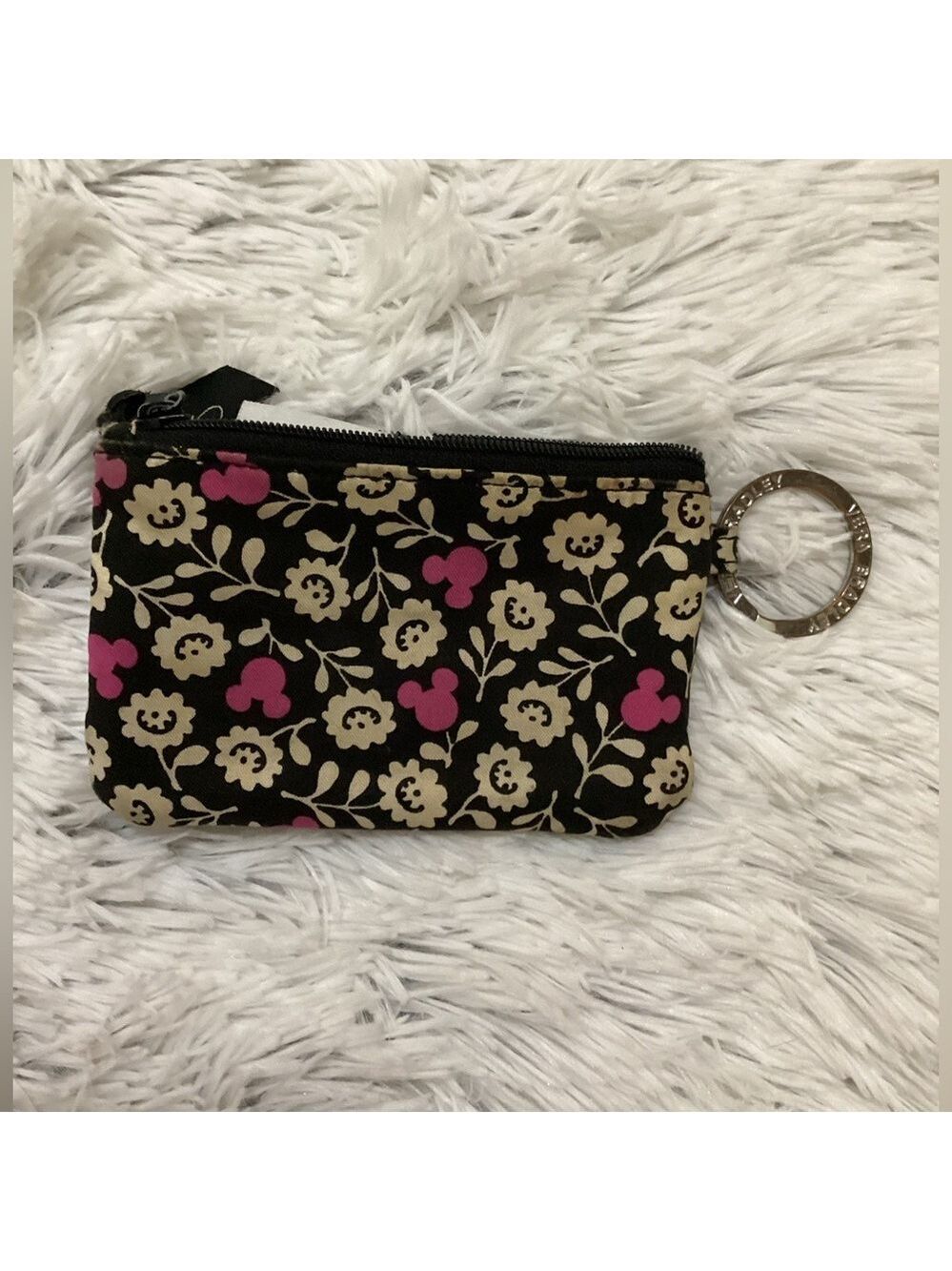 Disney Parks Vera Bradley zip ID Coin Keys Cards holder case - Picture 3 of 7